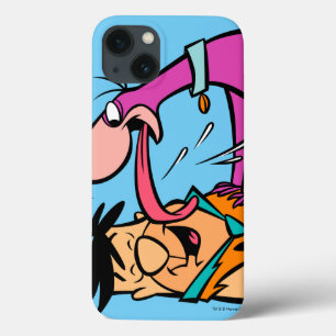 Dino Licking Fred Flintstone iPhone 13 Case