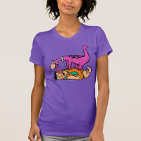 Dino Licking Fred Flintstone