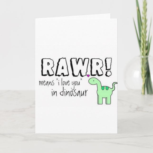Dino Lingo Card (Front)
