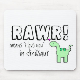 Dino Lingo Mouse Mat
