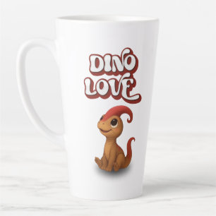 Dino Love – Kammli Looks Up Latte Mug