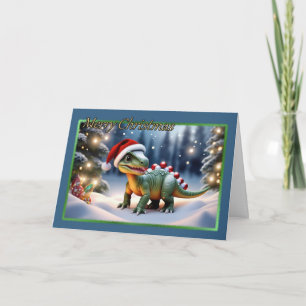 Dino-mite Christmas Card