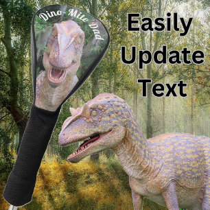 Dino-Mite Dad - Dinosaur Golf Head Cover