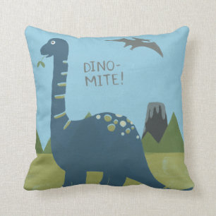 Dino-mite Dinosaur Cushion