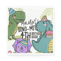 Dino-Mite Kid's Birthday Party Dinosaur