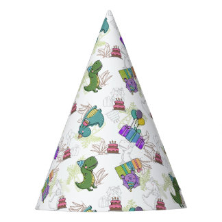 Dino-Mite Kid's Birthday Party Dinosaur Party Hat