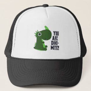 Dino-mite trucker hat