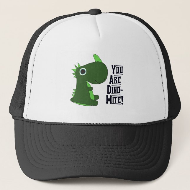 Dino-mite trucker hat (Front)