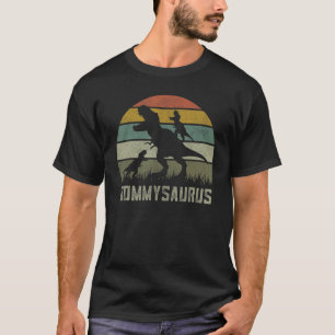Dino Mommysaurus Trex Mum Son Daughter Dinosaur 2 T-Shirt