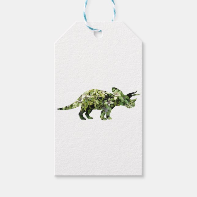 Dino Mood , Dinosaur Art  Gift Tag (Front)
