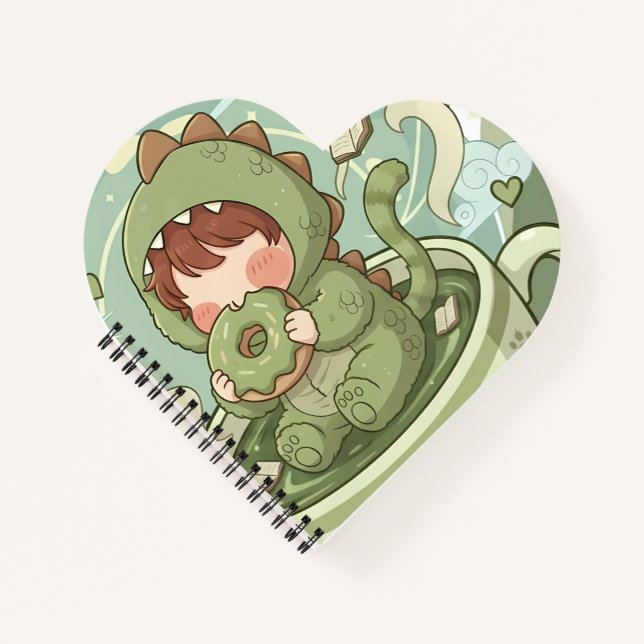 Dino Mug Adventure Notebook (Front)