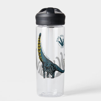 Dino Nerd Forever (#02): Dreadnoughtus schrani Water Bottle