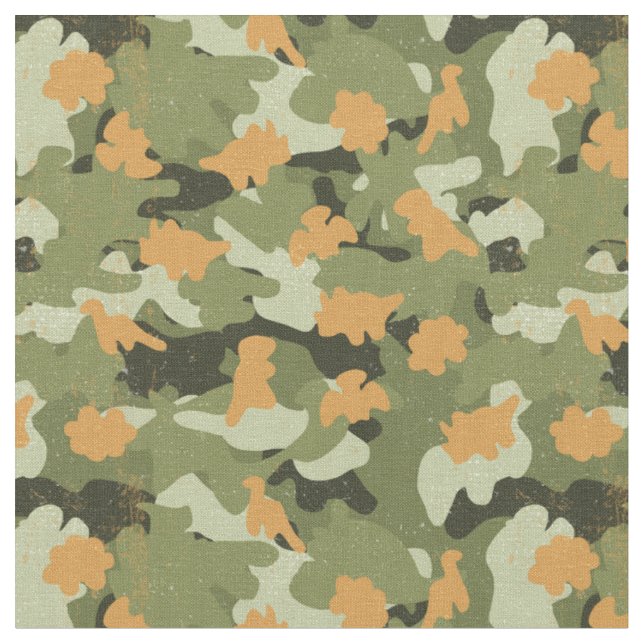 Dino nuggets military mood fabric (Close Up)