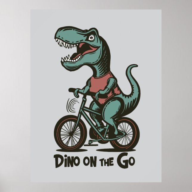 Dino on the Go Poster (Front)