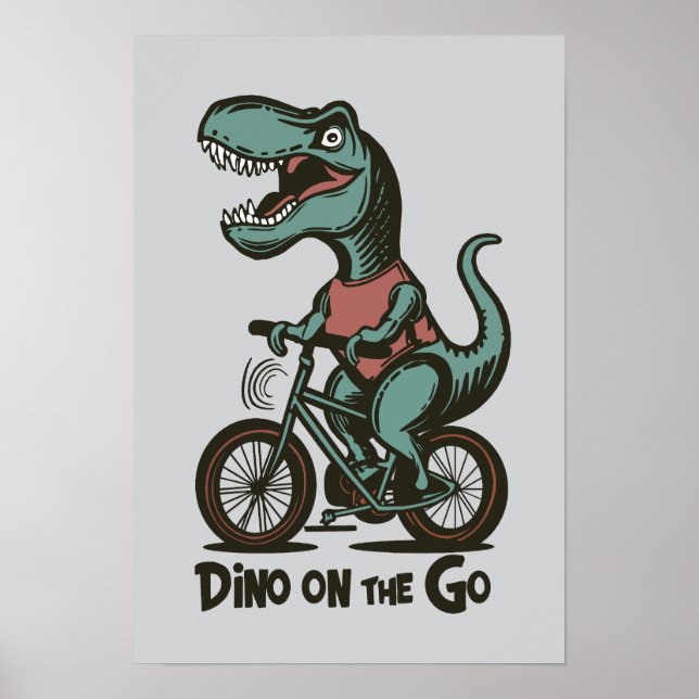 Dino on the Go Poster (Front)