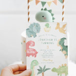 Dino Party Dino mite Birthday  Invitation<br><div class="desc">Dino Party Dinosaur Invitation</div>