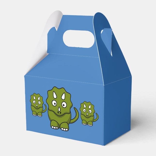 Dino Party Favour Box (Front Side)