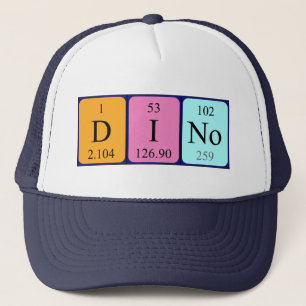 Dino periodic table name hat