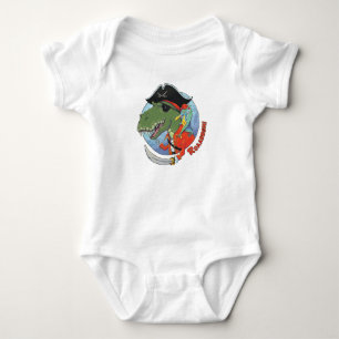 Dino Pirate Baby Bodysuit