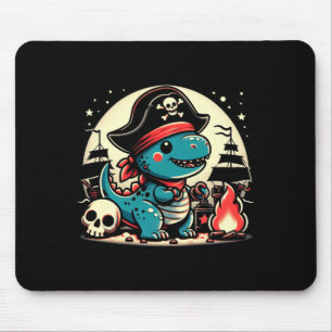 Dino pirate freebooter pirate dinosaur performance mouse mat