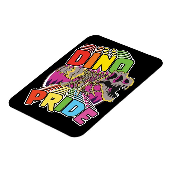Dino Pride logo Magnet (Left Side)