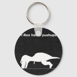 Dino push ups! key ring
