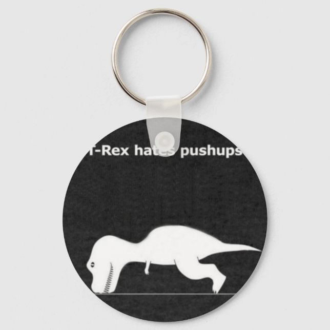 Dino push ups! key ring (Front)