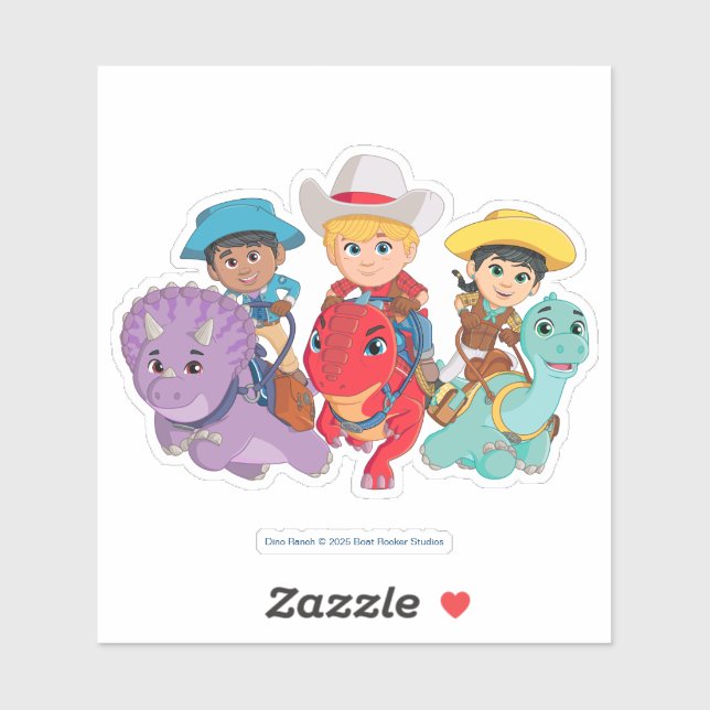 Dino Ranch Friends Design (Sheet)