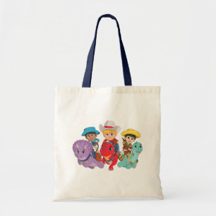 Dino Ranch Friends Design Tote Bag