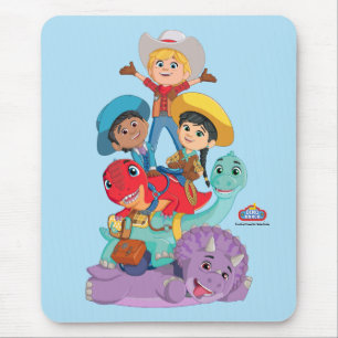 Dino Ranch Friends Mouse Mat