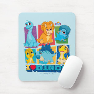 Dino Ranch   Fun & Colourful Dinosaur Mouse Mat