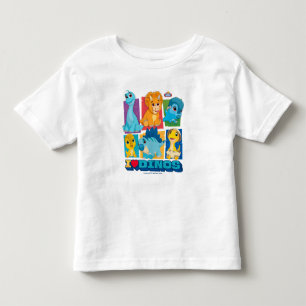 Dino Ranch   Fun & Colourful Dinosaur Toddler T-Shirt