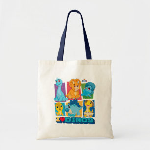Dino Ranch   Fun & Colourful Dinosaur Tote Bag