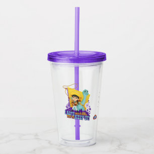 Dino Ranch   Min and Clover Acrylic Tumbler