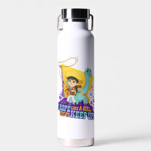 Dino Ranch Min and Clover Water Bottle