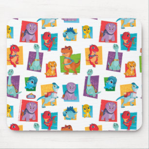 Dino Ranch Pattern Mouse Mat