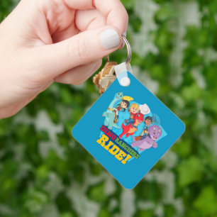 Dino Ranch   The Ranchers Ride! Key Ring
