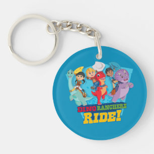 Dino Ranch   The Ranchers Ride! Key Ring