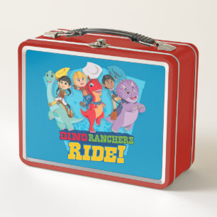 Dino Ranch   The Ranchers Ride! Metal Lunch Box