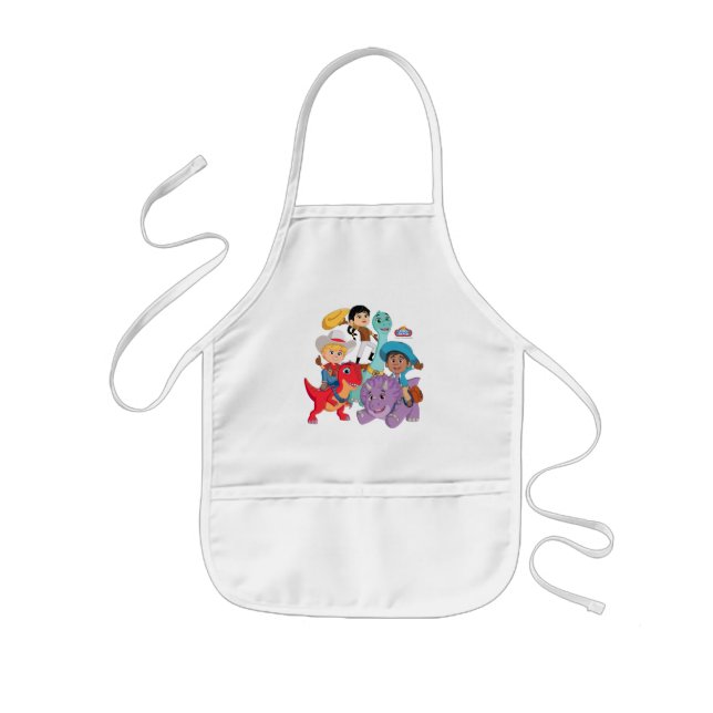 Dino Ranch Yee Haw! Kids Apron (Front)