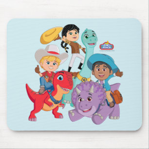 Dino Ranch Yee Haw! Mouse Mat