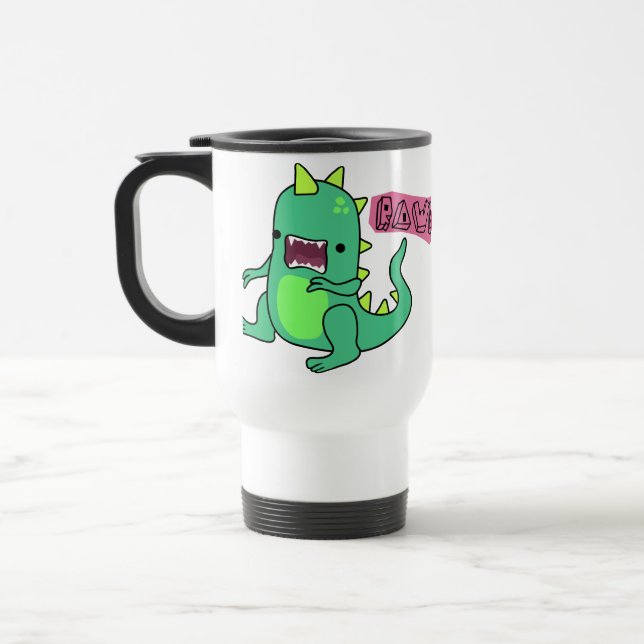 Dino Rawr Travel Mug (Left)