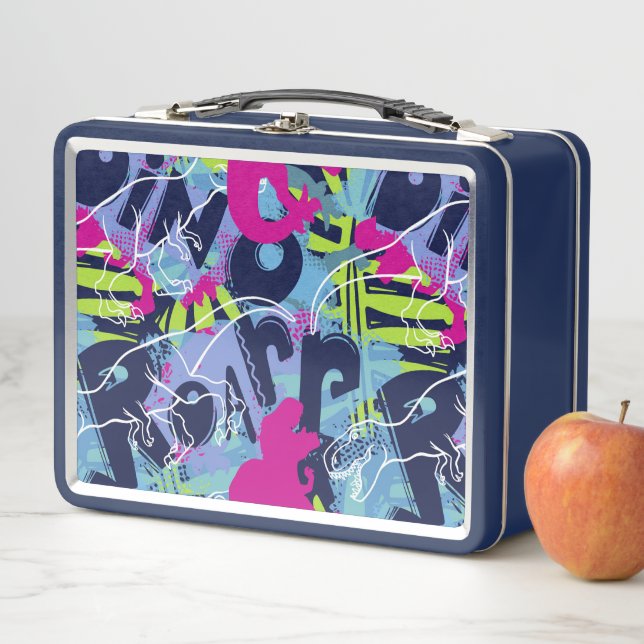 Dino Roar Metal Lunch Box (In Situ)