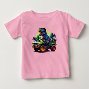 Dino Roller Baby T-Shirt
