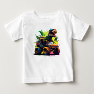 Dino Roller Baby T-Shirt