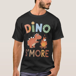 Dino S'more Dinosaur Trex Camping Smores Kawaii S' T-Shirt