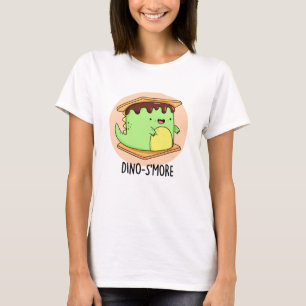 Dino-smore Funny Dinosaur Smore Pun  T-Shirt