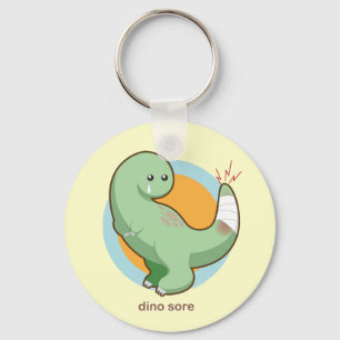 Dino Sore Key Ring
