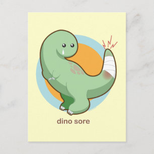 Dino Sore Postcard