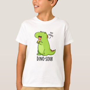 Dino-sour Funny Dinosaur Pun  T-Shirt